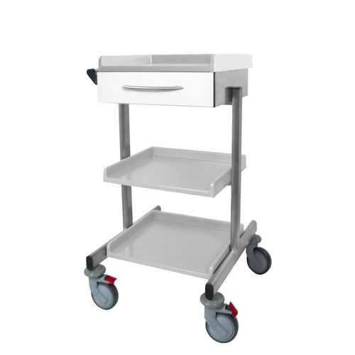 Carro médico - F-MTB-INOX - Behmpat Producciones S.L - de hospital / para aparato / para transporte