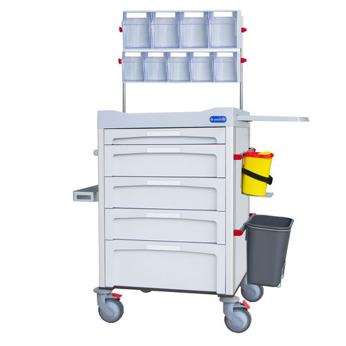 Carro para cuidados - F-DNOV-K9 - Behmpat Producciones S.L - médico / de uso general / multifunción