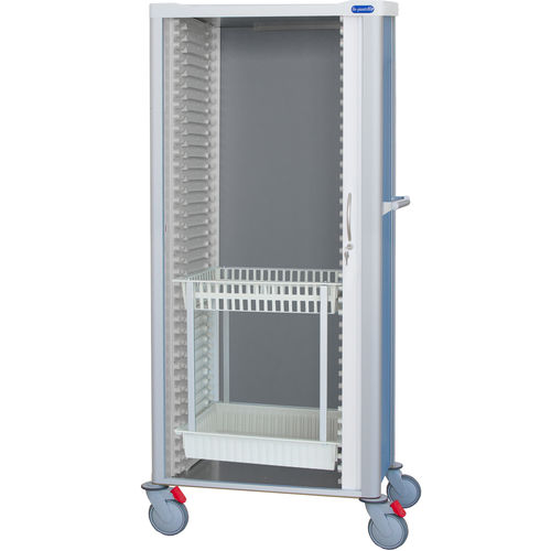 Carro de hospital - F-C-6040-1850 - Behmpat Producciones S.L - para cuidados gerontológicos / para catéteres / para transporte