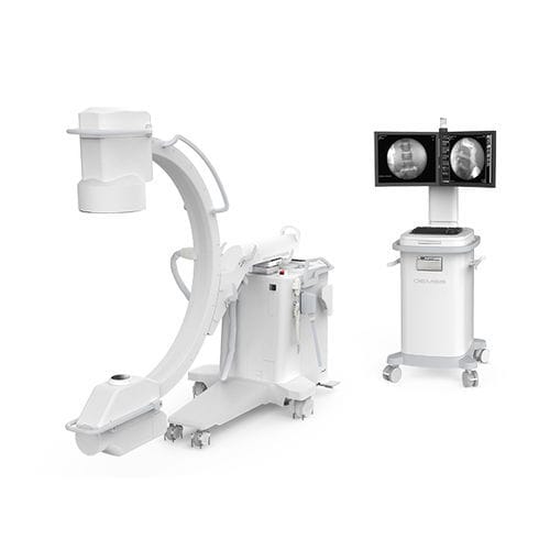 Arco quirúrgico móvil - SPINEL 3G - GEMSS Medical Systems - con tubo intensificador de imagen / con columna de vídeo
