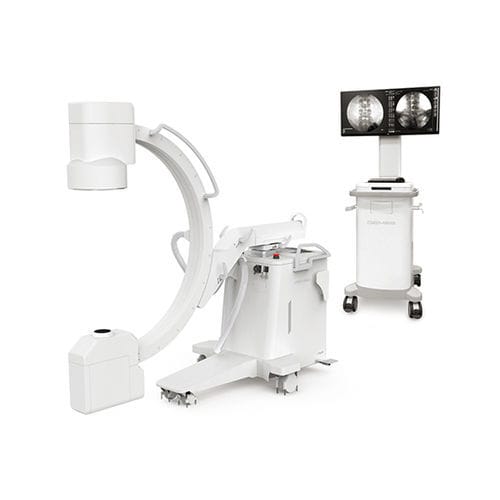 Arco quirúrgico móvil - KMC-650P - GEMSS Medical Systems - con tubo intensificador de imagen / con columna de vídeo