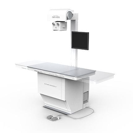 Sistema de radiografía veterinaria digital - TITAN 2000V - GEMSS Medical Systems