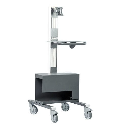 Carro de telemedicina móvil - TLMC04-PROOF - nuovalaris - de altura variable
