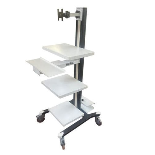 Carro de telemedicina point of care - nuovalaris - de videoconferencia / modular / opciones