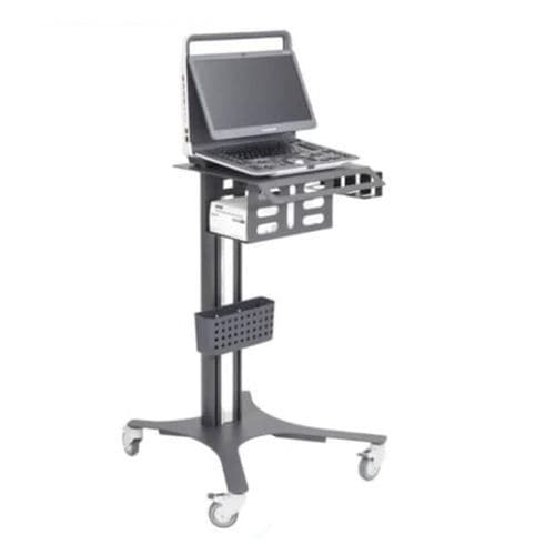 Carro médico - nuovalaris - para ecógrafo / para aparato / con canasta