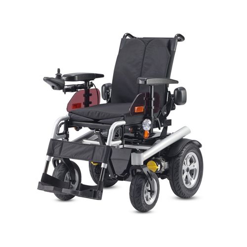 Silla de ruedas eléctrica - Taiga - Bischoff & Bischoff - de exterior / de interior / de altura regulable