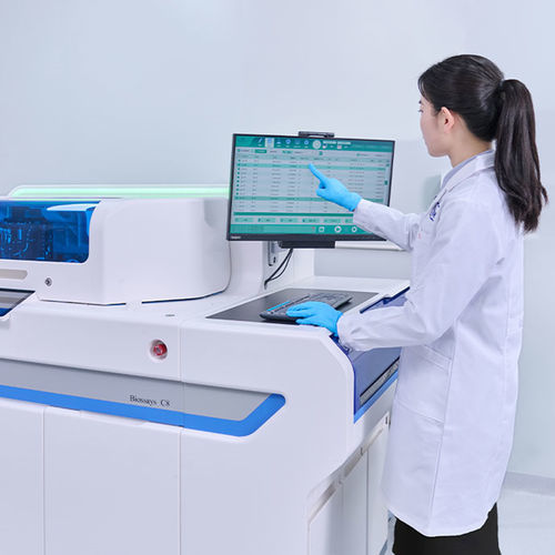 Analizador de bioquímica automático - Biossays C8 - Snibe Co., Ltd. - de mesa / de laboratorio