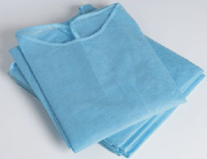 Bata desechable para paciente unisex - Transcom - desechable