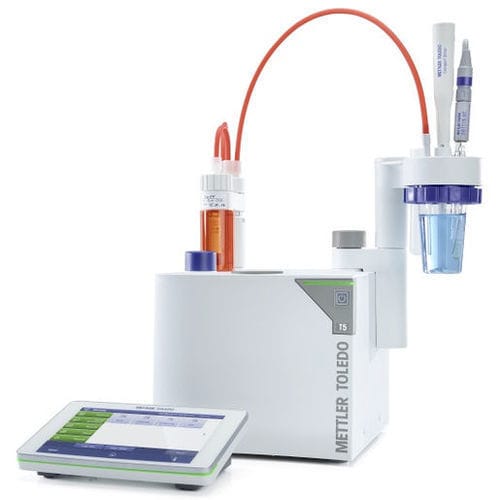 Valorador Karl Fischer - Excellence T5 - Mettler Toledo - volumétrico / coulométrico / de laboratorio