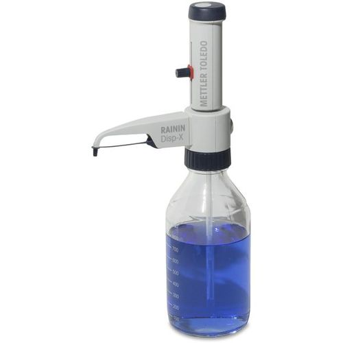 Dispensador sobre frasco de laboratorio - Disp-X  - Mettler Toledo - de volumen regulable