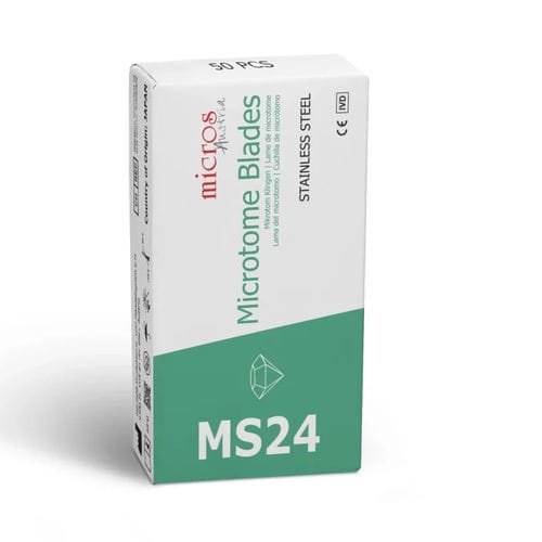 Hoja para microtomo de un solo uso - MS24 - MICROS Produktions-u.HandelsgmbH.