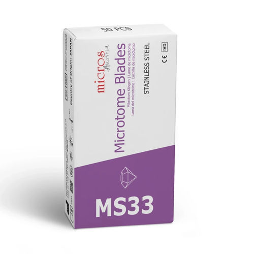 Hoja para microtomo de un solo uso - MS33 - MICROS Produktions-u.HandelsgmbH.