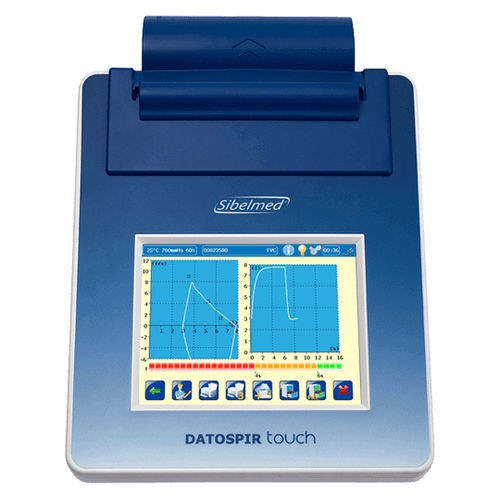 Espirómetro electrónico - DATOSPIR touch - SIBELMED - de mesa / con pantalla táctil / con conexión USB