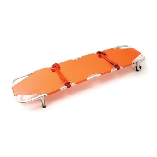 Camilla de emergencia - 0101100 - Ferno (UK) Limited - plegable / con ruedas / de aluminio