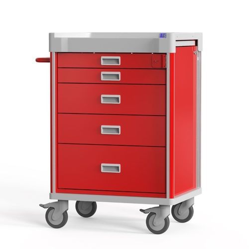 Carro médico - MX31EMG - Bailida - de emergencia / de uso general / 5 cajones