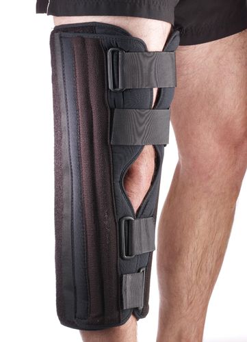 Férula para rodilla - 51-71 series - Corflex - con abertura en la rodilla