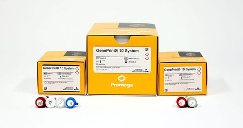 Kit de prueba para la investigación médica - GenePrint® 10  - Promega France - para análisis de identificación / de genes / de células