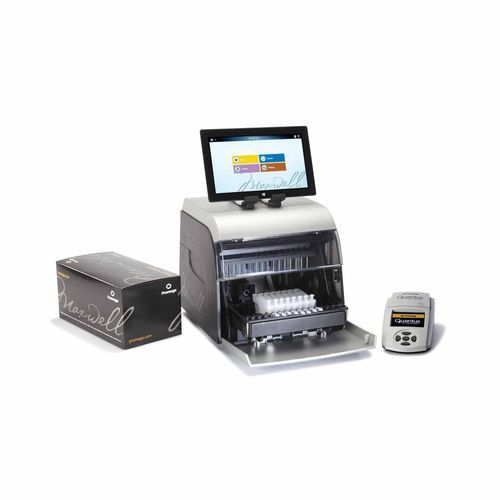 Extractor de ácidos nucleicos para la investigación médica - Maxwell® RSC - Promega France - con pantalla táctil / compacto / totalmente automatizado