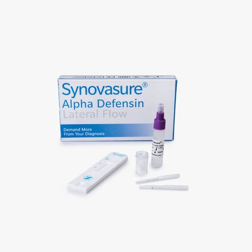 Kit de prueba de infección articular periprotésica (IAP) - Synovasure®  - Zimmer Biomet - de líquido sinovial / ELISA / de flujo lateral