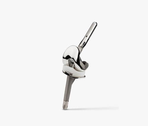 Prótesis de rodilla tricompartimental - NexGen® - Zimmer Biomet - de revisión / de platillo móvil / cementada
