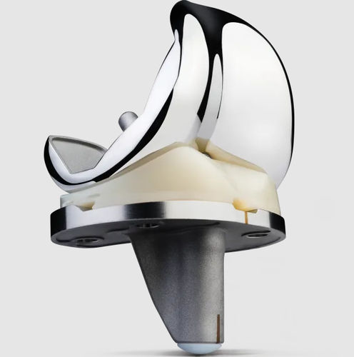 Prótesis de rodilla tricompartimental - Persona® - Zimmer Biomet - de platillo fijo / izquierda / derecha