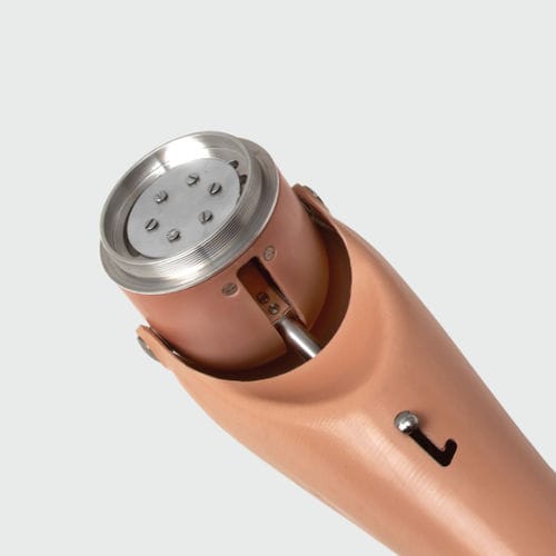 Prótesis externa de codo con control motor - B10612 series - College Park - articulada / para adulto