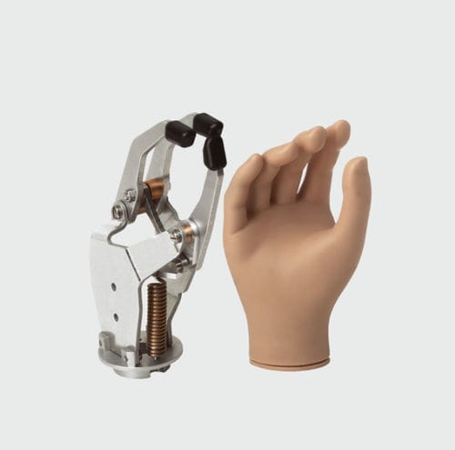 Prótesis de mano con control motor - SPA675L - College Park - pinza gancho / para adulto