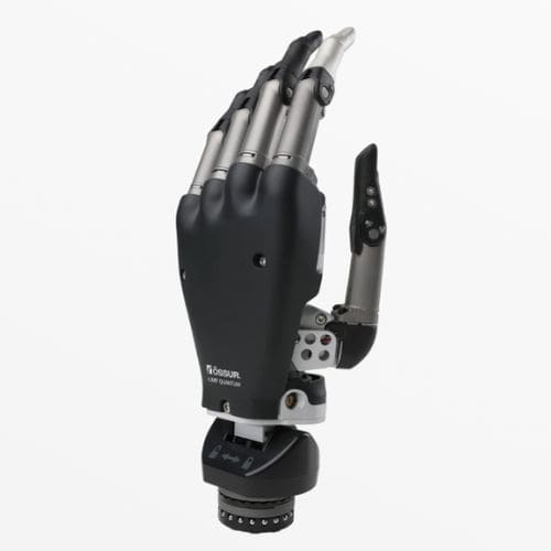 Prótesis de mano mioeléctrica - i-Limb® Quantum - Össur - multiarticuladas / para adulto