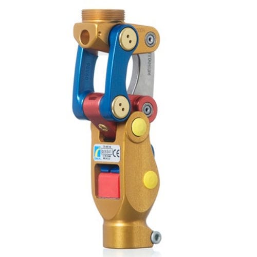 Prótesis externa de rodilla con amortiguación de impactos - Total Knee® Junior - Össur - policéntrica / con control en la fase de apoyo / con bloqueo manual