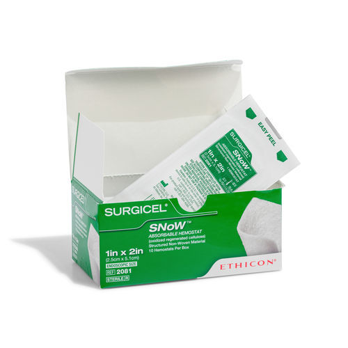 Agente hemostático pad - SURGICEL SNoW™ - Ethicon