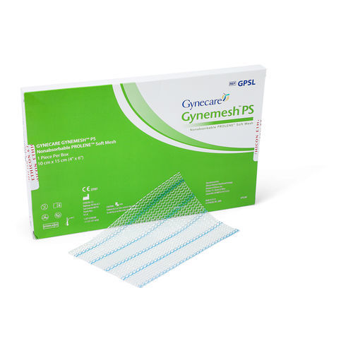 Banda de reconstrucción para prolapsos - GYNECARE GYNEMESH™ PS - Ethicon - vía laparoscópica / para mujer