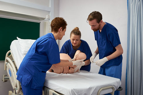 Simulador de parto - PROMPT Flex - Laerdal Medical - de monitorización / ECG / de frecuencia cardíaca