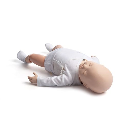 Simulador de paciente para RCP - SimBaby - Laerdal Medical - de monitorización / para atención pediátrica / con trauma