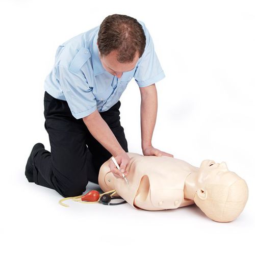 Maniquí de prácticas para cuidados de urgencias - AT Kelly  - Laerdal Medical - para intubación / de insuflación manual / de auscultación