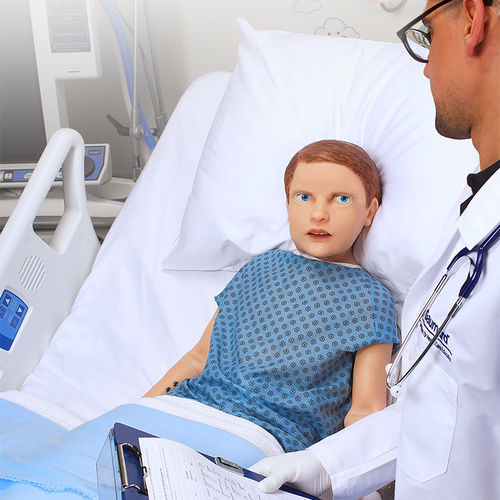 Simulador de paciente pediátrico - HAL® S2225 - Gaumard - de medición de la presión arterial / para la gestión de las vías respiratorias / SpO2