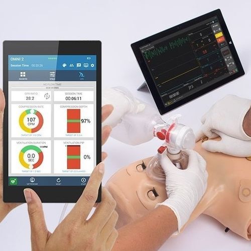 Simulador para la gestión de las vías respiratorias - Code Blue® III - Gaumard - para RCP / de formación / para cuidados de urgencias