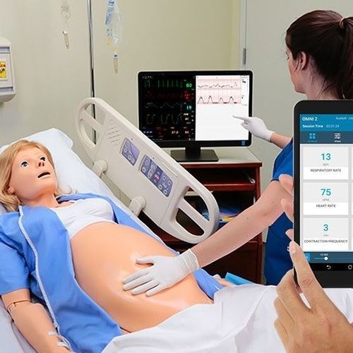 Simulador de paciente de parto - NOELLE® S550.250 - Gaumard - de parto / atención materno-neonatal / para cuidados obstétricos