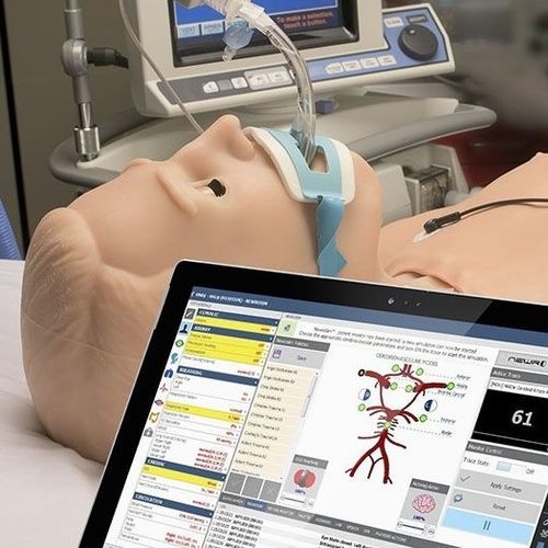 Maniquí de prácticas traumatismo craneal - NewroSim™  - Gaumard - para atención general / para cuidados intensivos / de constantes vitales