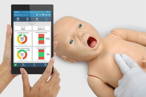 Simulador de paciente de intubación - PEDI® S105.250 - Gaumard - de monitorización / para RCP / de perfusión