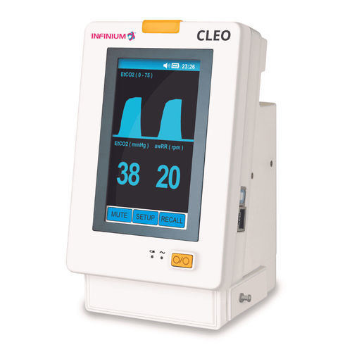 Monitor de constantes vitales de capnografía - Cleo™ - Infinium - portátil / de mesa / de noche