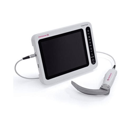 Videolaringoscopio pediátrico - ClearVue™ VLXL - Infinium - de alta definición / con monitor de vídeo integrado / de un solo uso