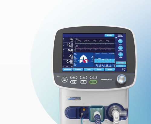 Ventilador para cuidados intensivos - HAMILTON-C3 - Hamilton Medical - clínico / neonatal / electrónico