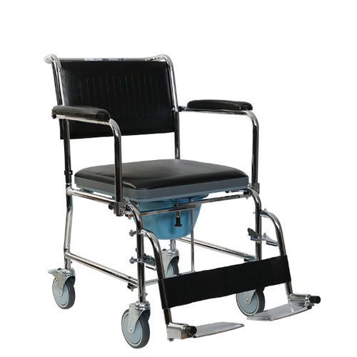 Silla de ruedas manual - PS-CT13 - PROJESAN - de interior / con orinal / marco de acero