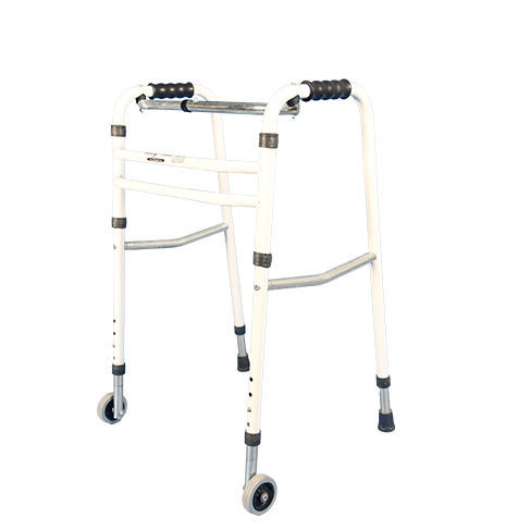 Andador con 4 ruedas - PS-WL01 - PROJESAN - de altura variable / plegable