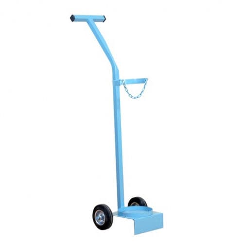 Carro médico - PS-EQ16 - PROJESAN - portacilindros de oxígeno / para transporte / de acero inoxidable