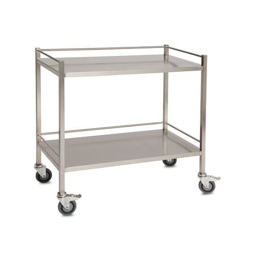 Carro médico - PS-SSIT01 - PROJESAN - para instrumental / para transporte / de acero inoxidable