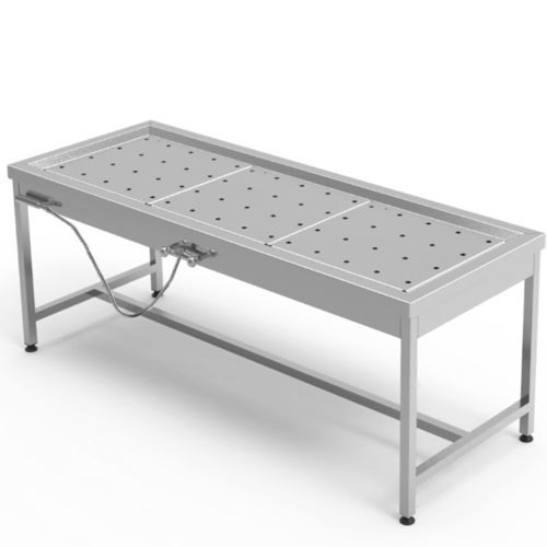 Mesa de lavado de cadáveres - PS-SSCWT01 - PROJESAN - rectangular / de acero inoxidable