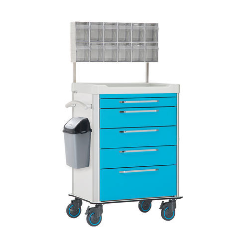 Carro médico - PS-ET03 - PROJESAN - para cuidados / con cajón / para humanos