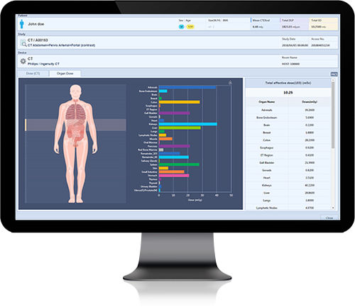 Sistema de gestión de datos - DoseM - Infinitt Healthcare - de la información / para imágenes médicas / de hospital