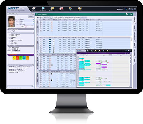 Sistema de gestión de datos - RTIS - Infinitt Healthcare - de la información / para servicios de oncología